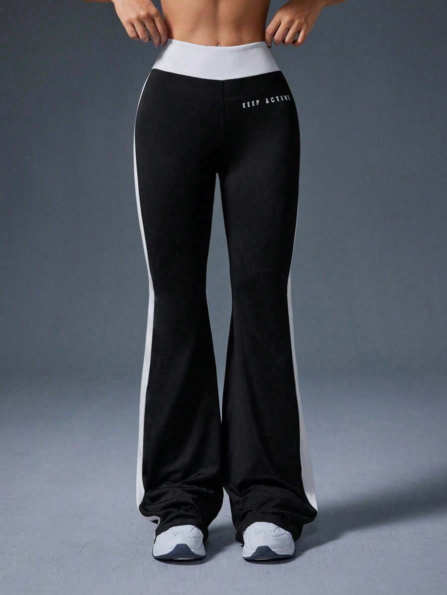 Adelina-Pantalones deportivos con cintura elástica