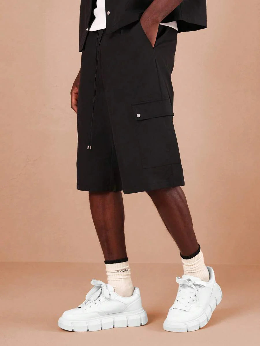 Abel-Conjunto de Camisa de manga corta con botones y pantalones cortos