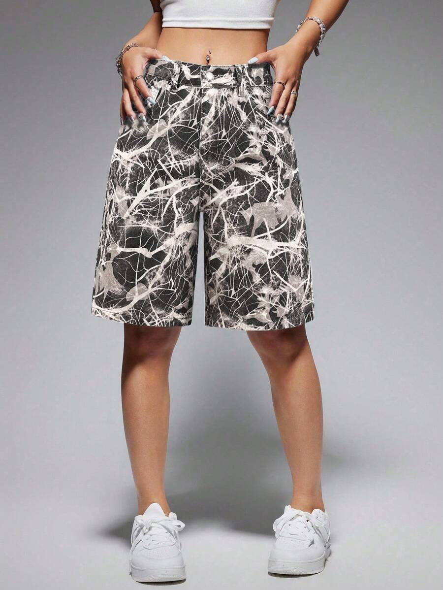 Celeste-Shorts de mezclilla simples casuales de unicolor para el verano