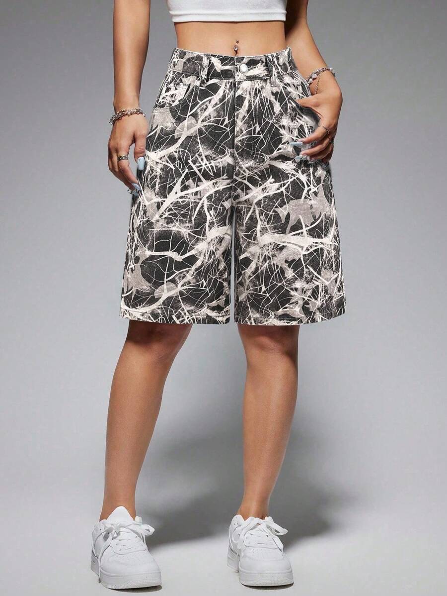 Celeste-Shorts de mezclilla simples casuales de unicolor para el verano