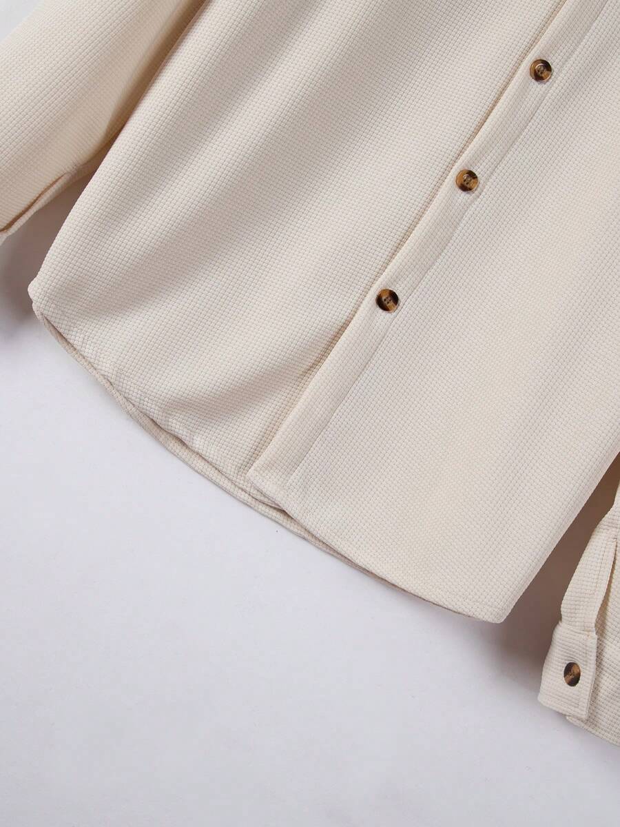 Juanma-Conjunto de camisa y  pantalones ligero para vacaciones