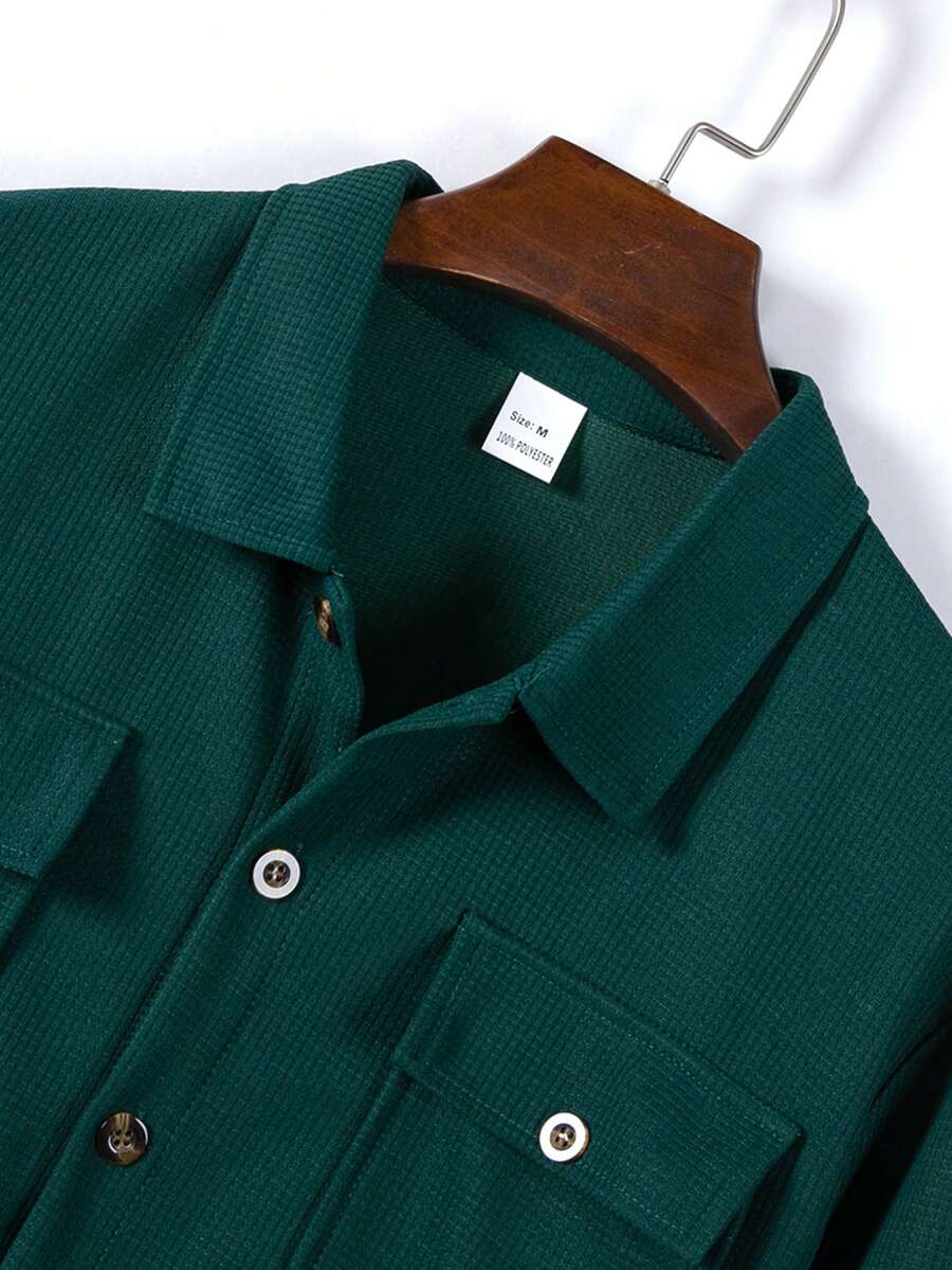 Juanma-Conjunto de camisa y  pantalones ligero para vacaciones