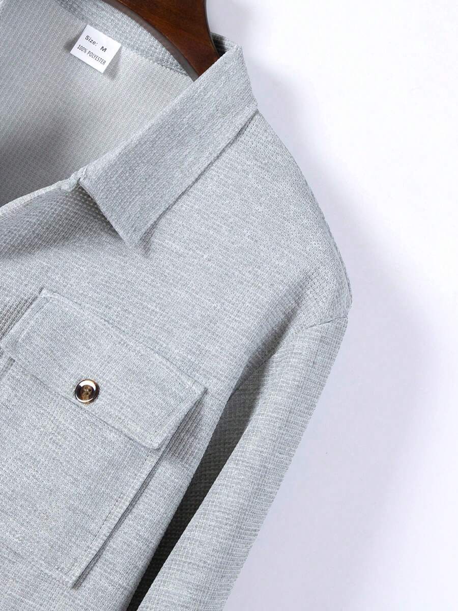 Juanma-Conjunto de camisa y  pantalones ligero para vacaciones