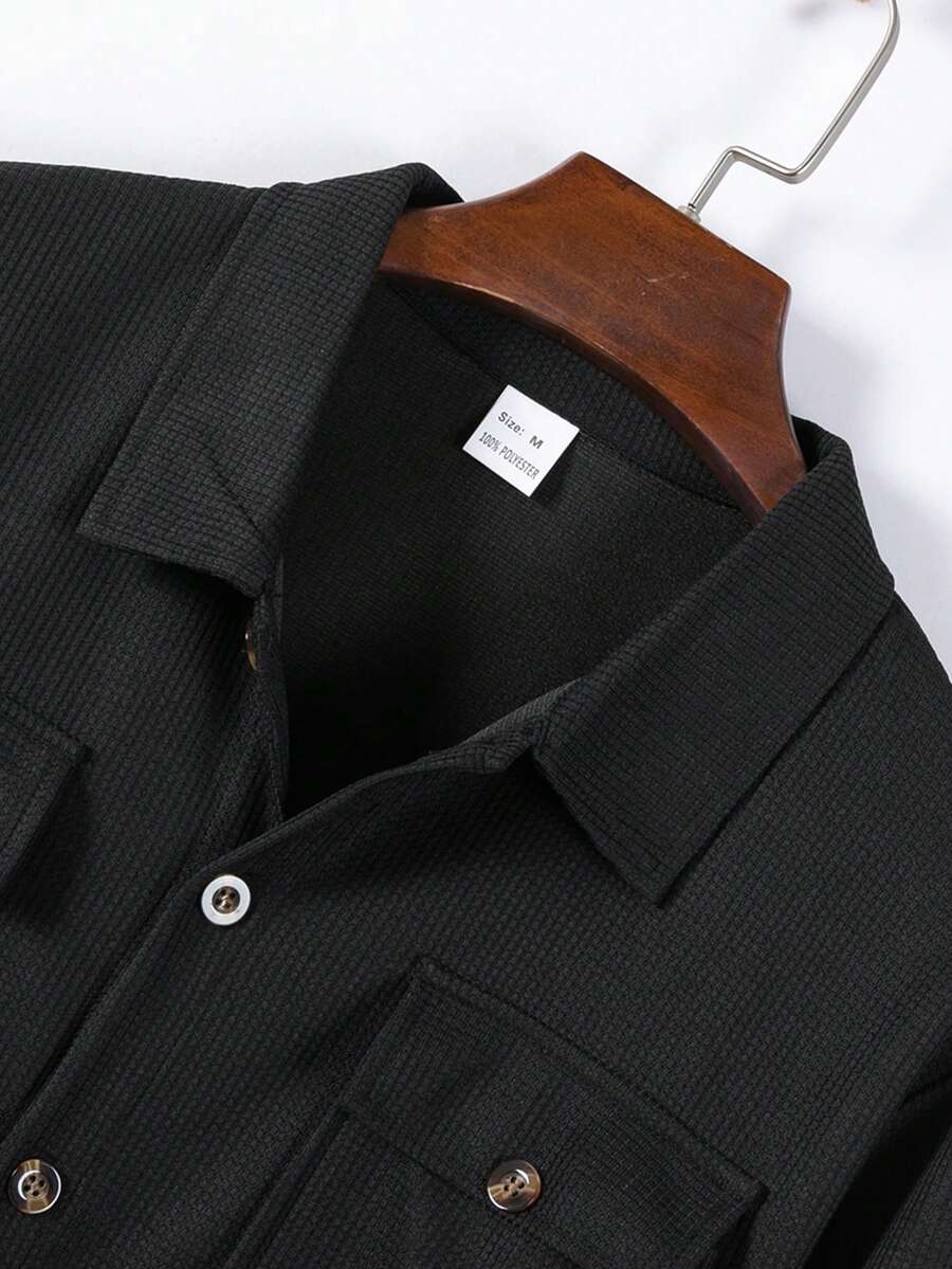 Juanma-Conjunto de camisa y  pantalones ligero para vacaciones