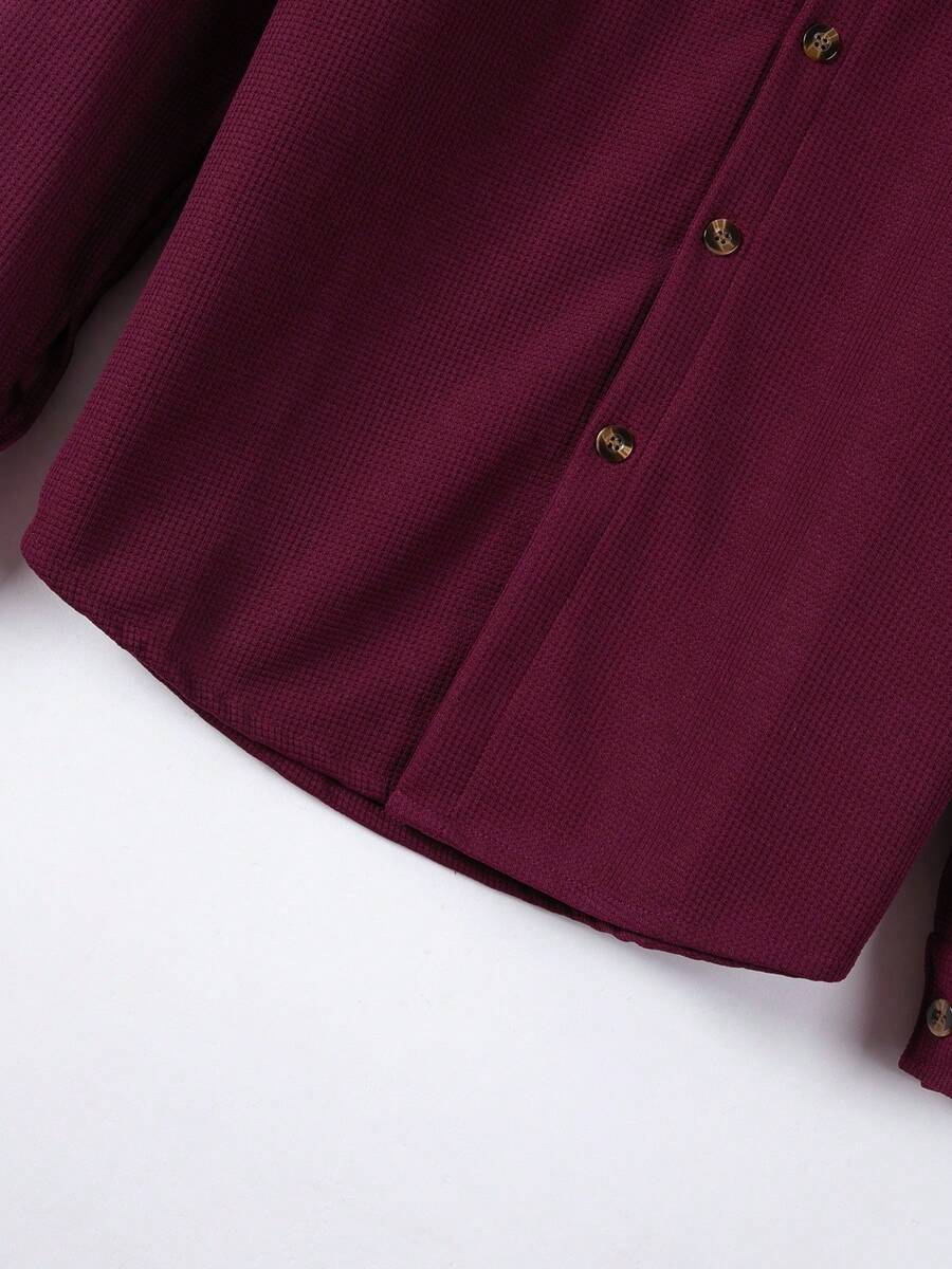Juanma-Conjunto de camisa y  pantalones ligero para vacaciones