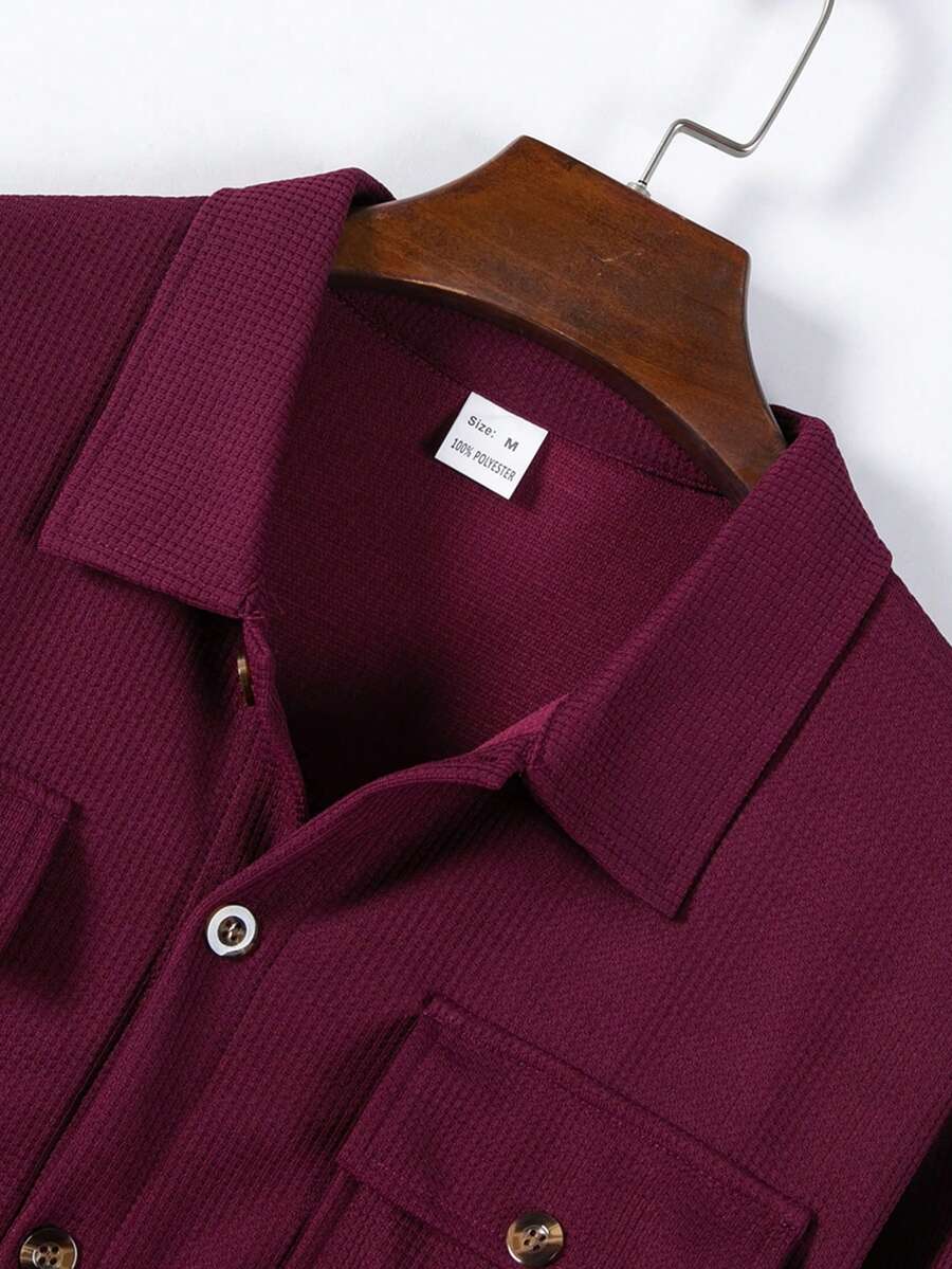 Juanma-Conjunto de camisa y  pantalones ligero para vacaciones