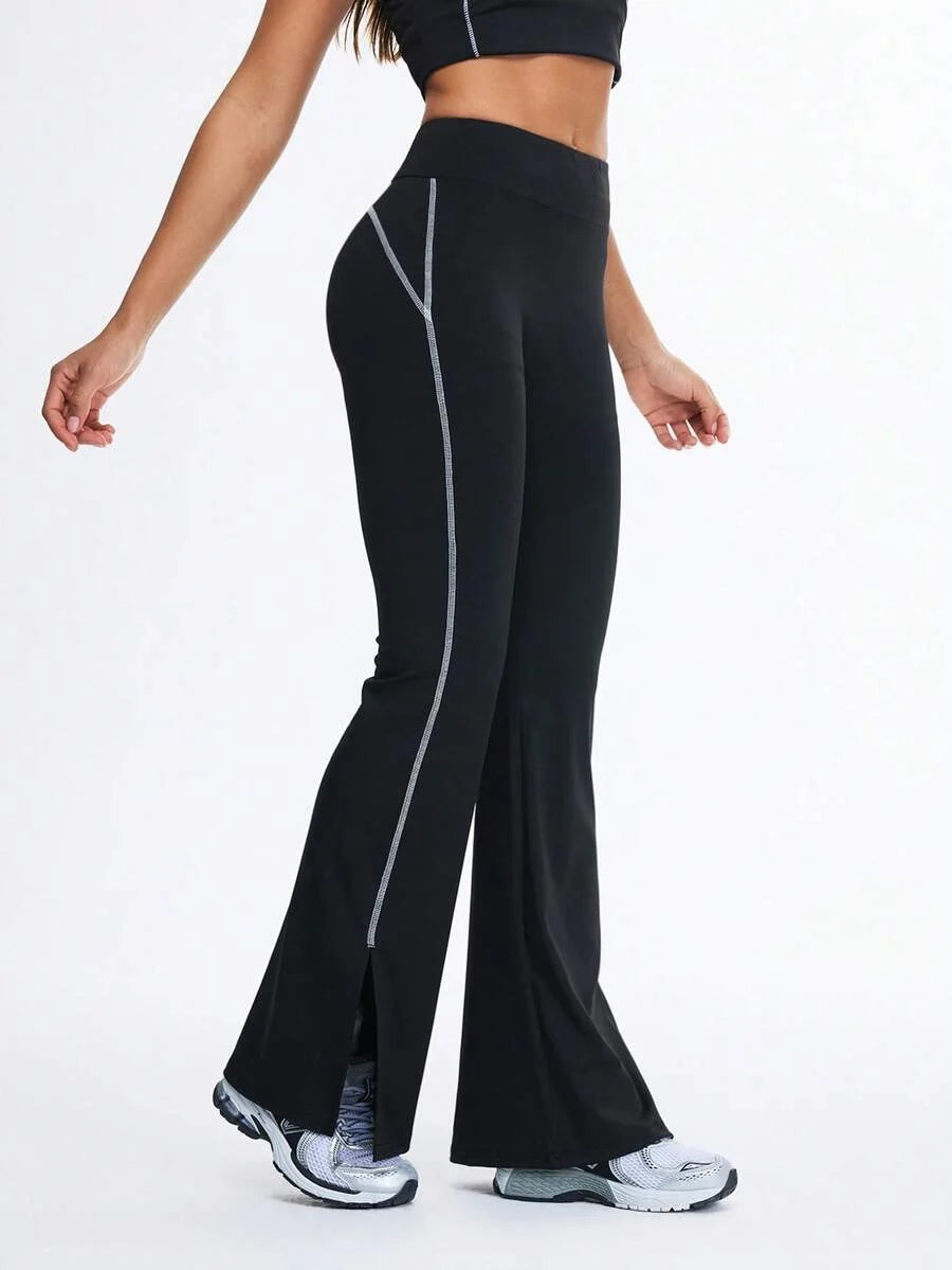 Adelina-Pantalones deportivos con cintura elástica