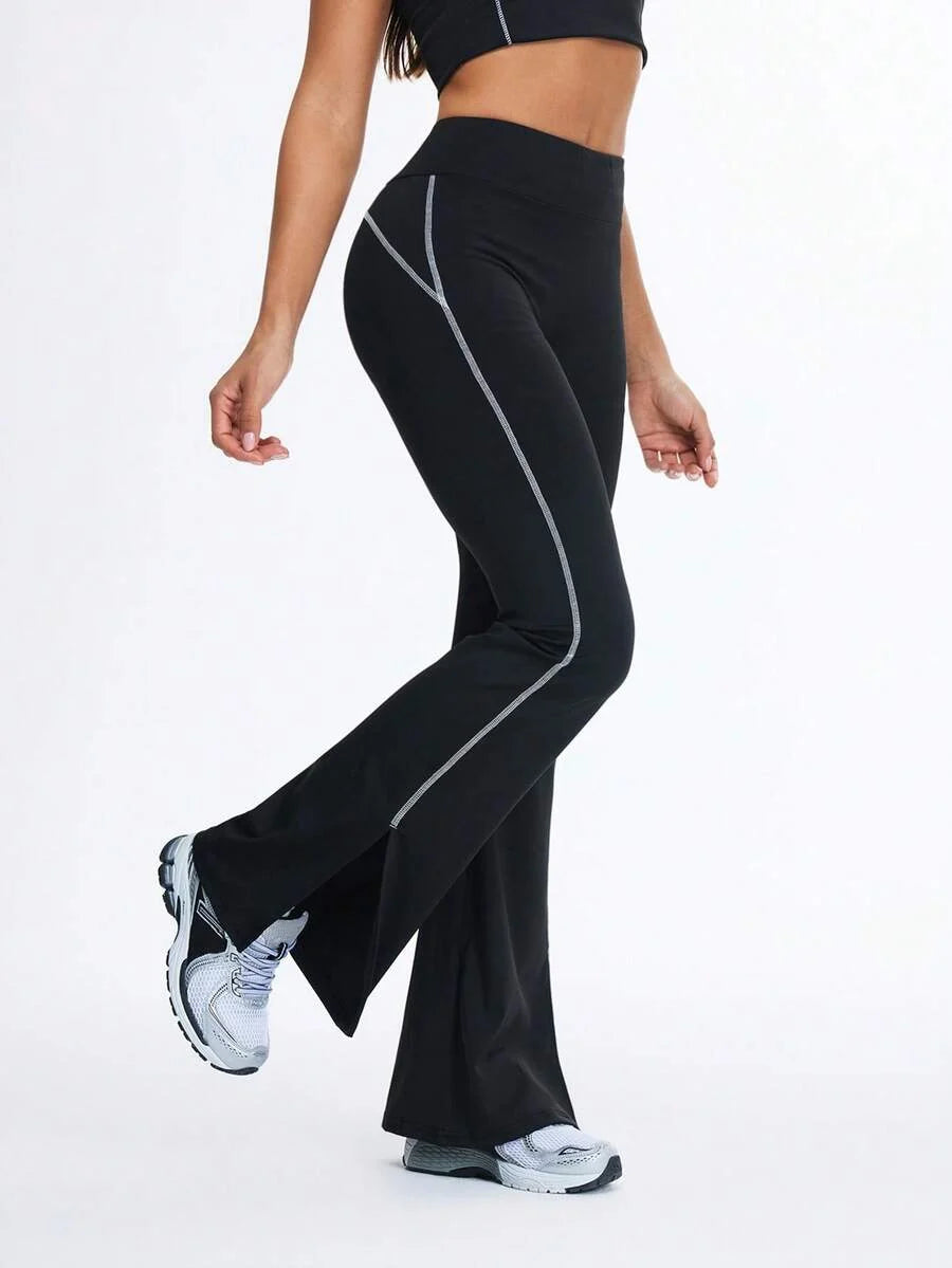Adelina-Pantalones deportivos con cintura elástica