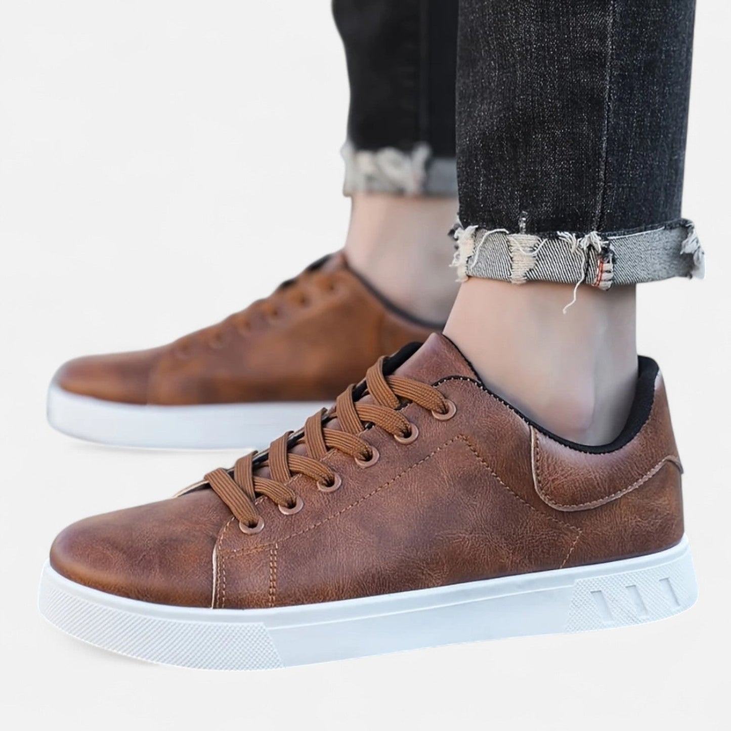 Hugo-Zapatillas clásicas de estilo business casual para hombre