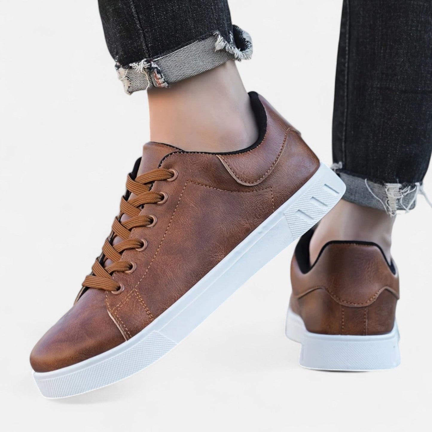 Hugo-Zapatillas clásicas de estilo business casual para hombre