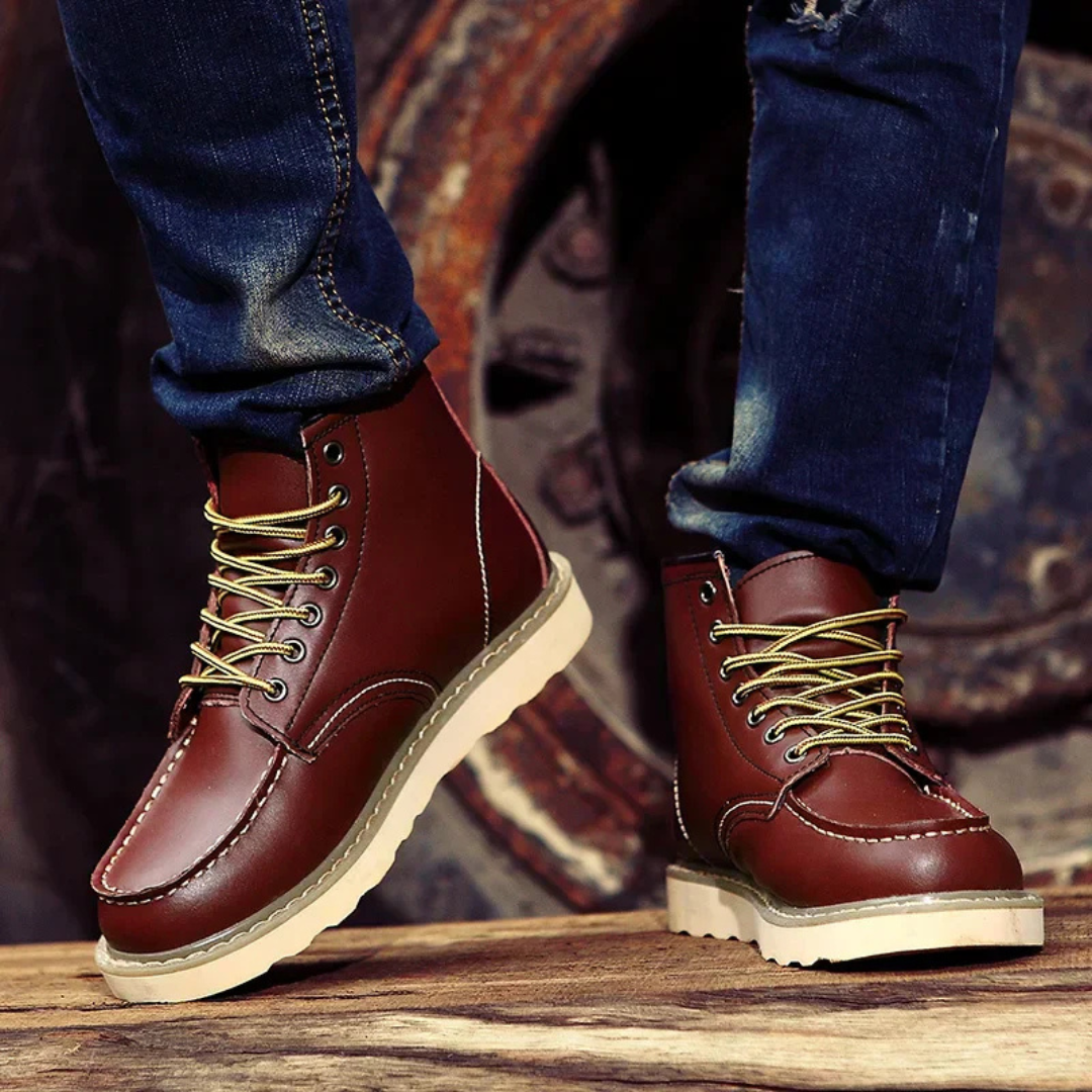 Antonio-Botas de cuero