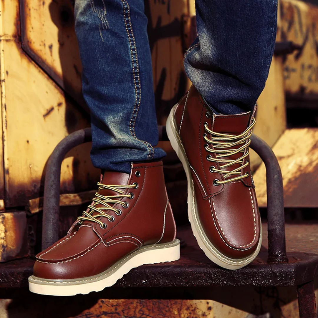 Antonio-Botas de cuero