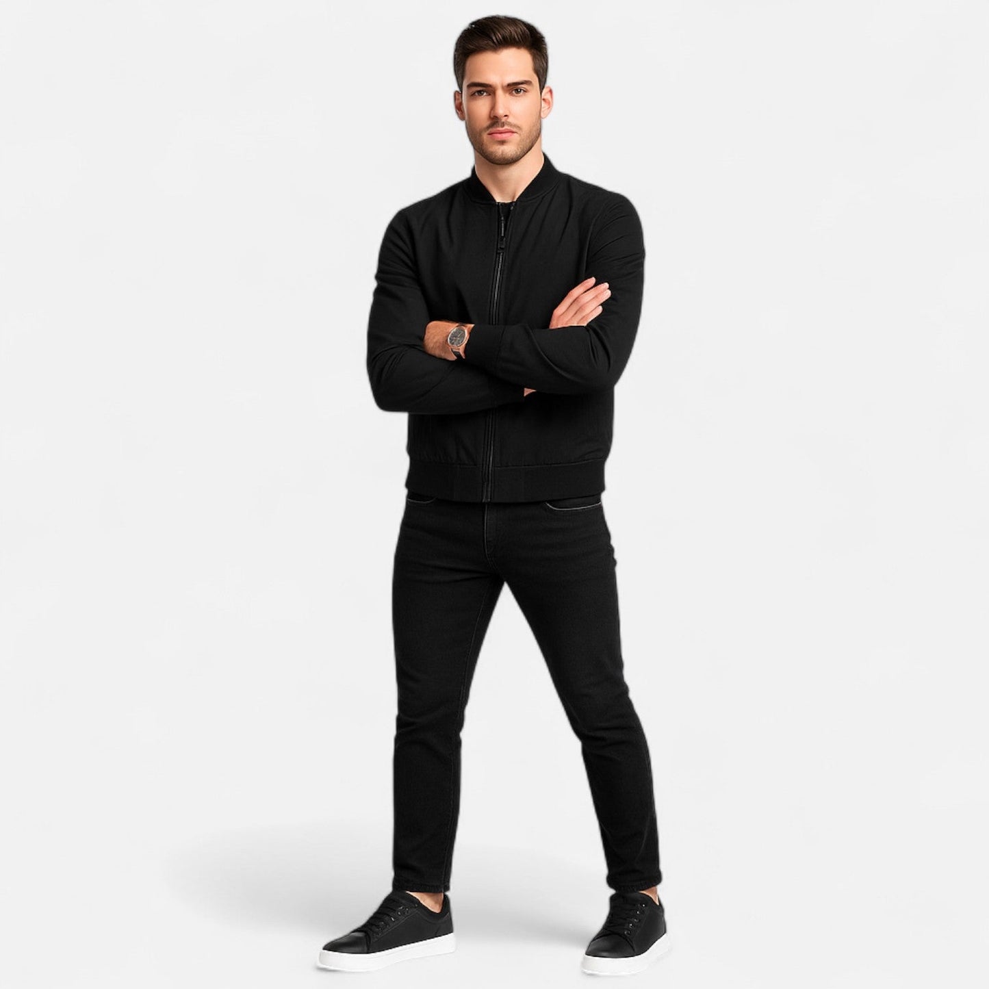 Hugo-Zapatillas clásicas de estilo business casual para hombre