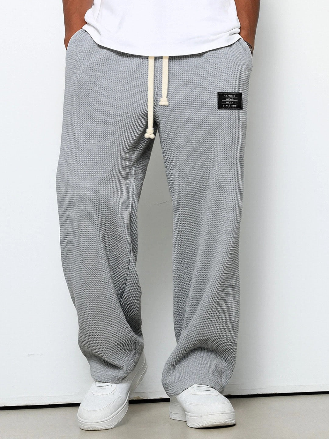 Alberto-Pantalones de ajuste cómodo