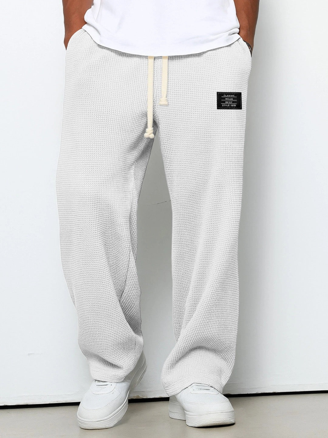 Alberto-Pantalones de ajuste cómodo