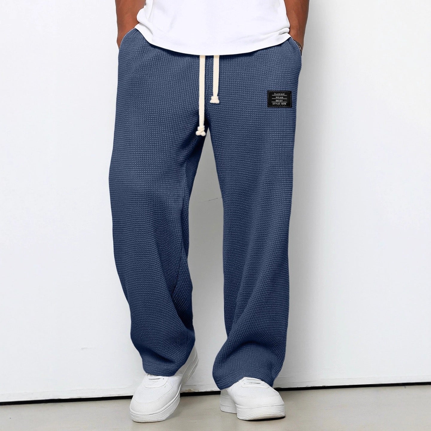 Alberto-Pantalones de ajuste cómodo
