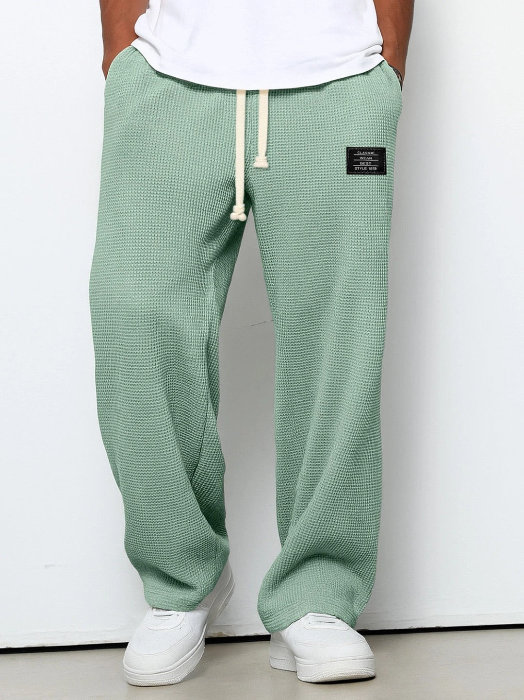 Alberto-Pantalones de ajuste cómodo