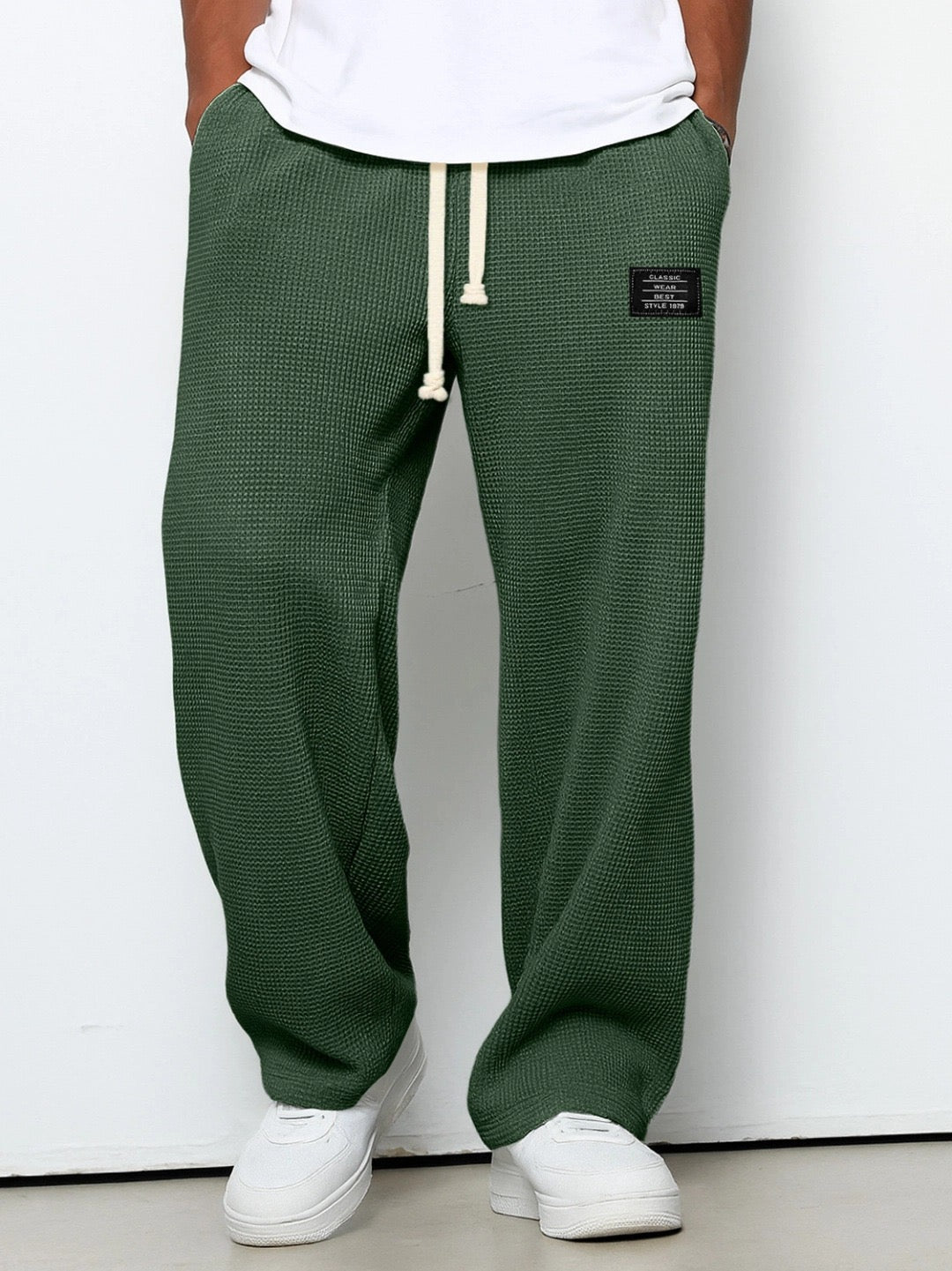Alberto-Pantalones de ajuste cómodo