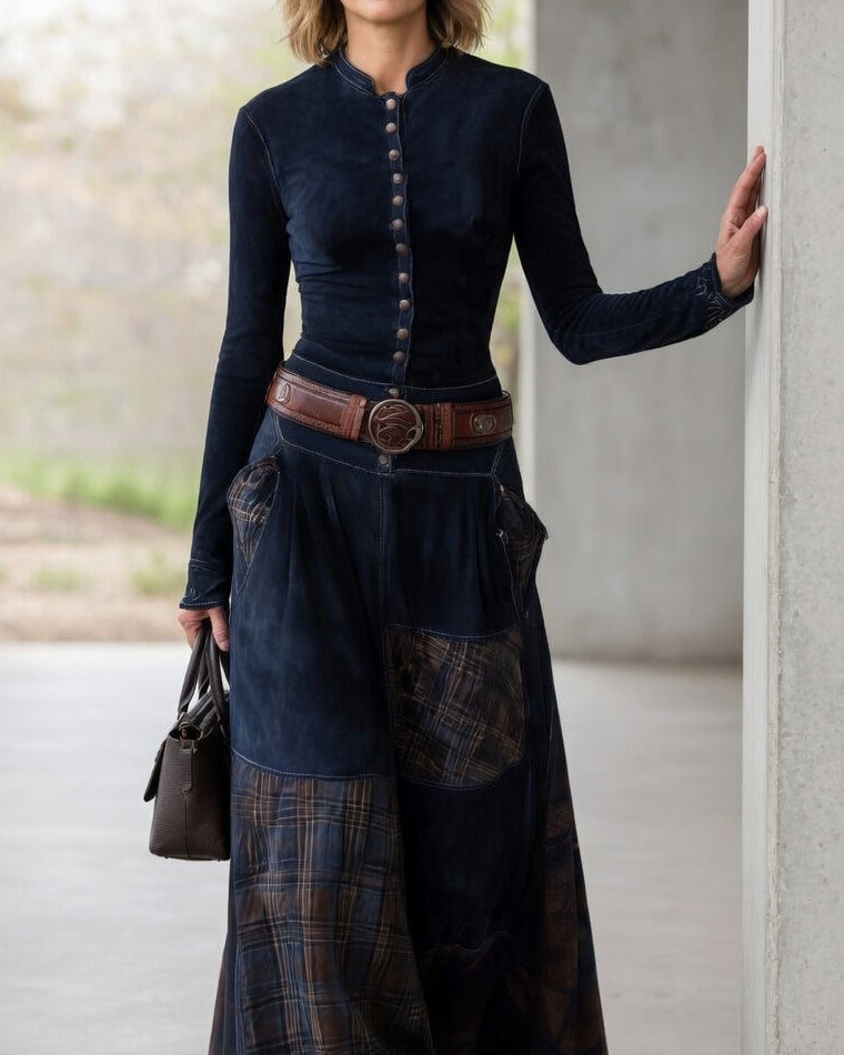 Carolina-Vestido vintage